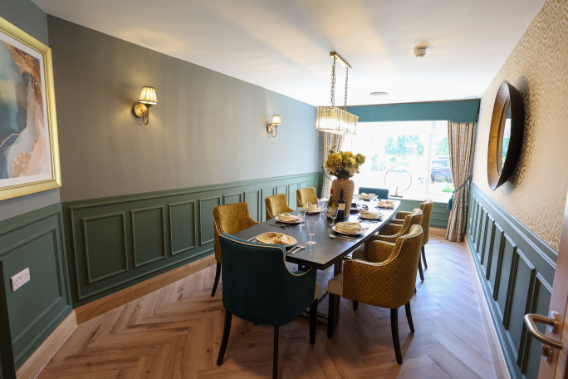 Dining at Willowmere Care Centre